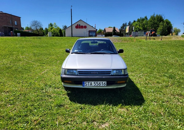 Toyota Carina cena 22900 przebieg: 86500, rok produkcji 1989 z Zbąszyń małe 92